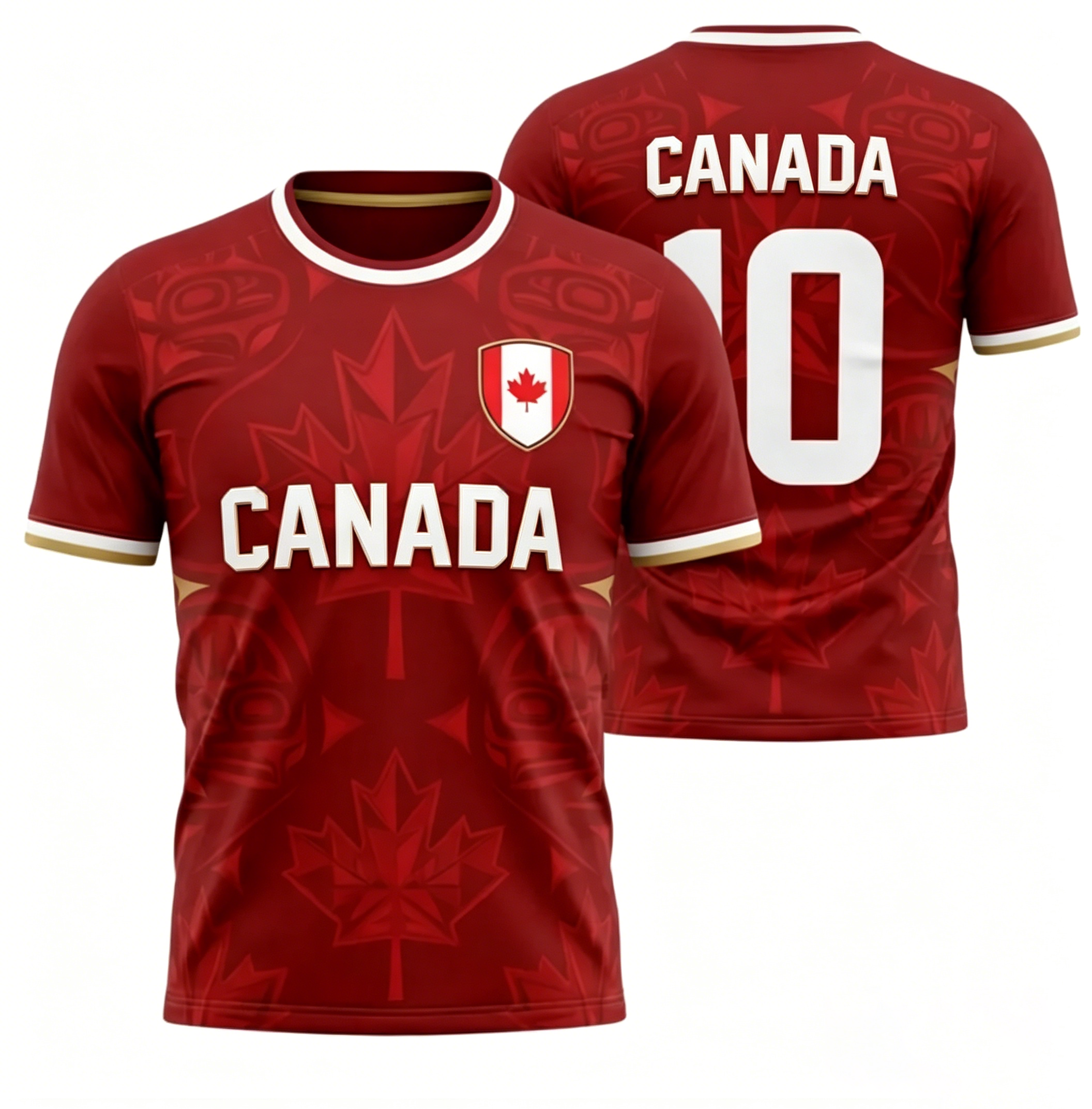 Summer Clothing Women Canada - Canada T-Shirts Canadian Flag Emblem Maple