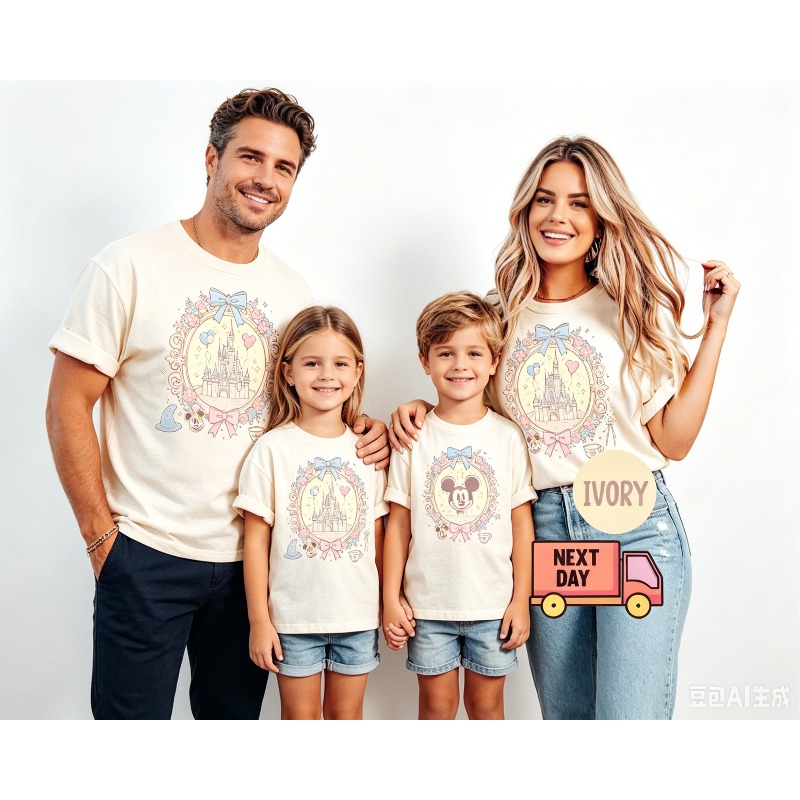 Summer Clothing Colors 2026 - 2026 Summer Magic Castle Oversized T-shirt