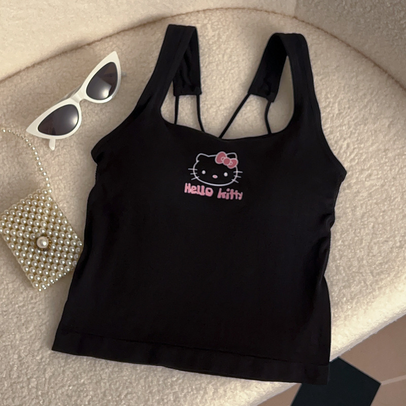 Anime Hello Kittys Fashion Wom - Summer Clothing Girls review and price