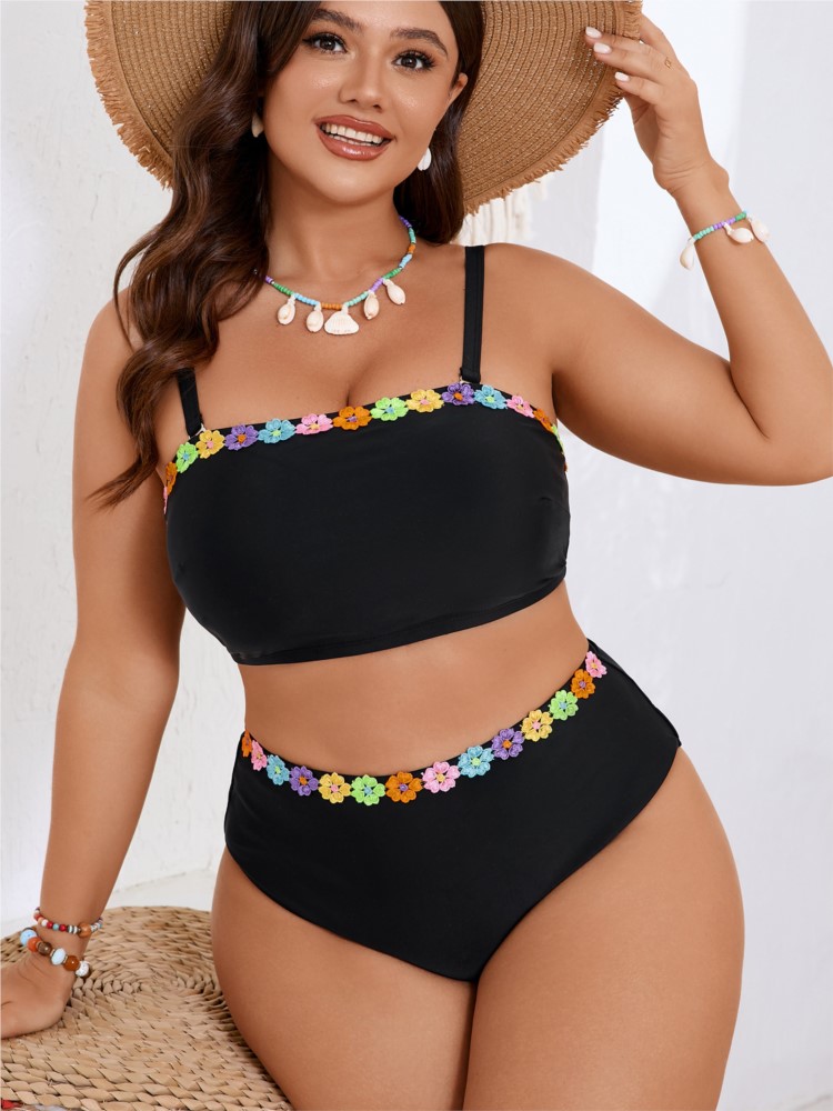 Plus Size High Waist Bikini Wo - Bikini Set Push Up review and price