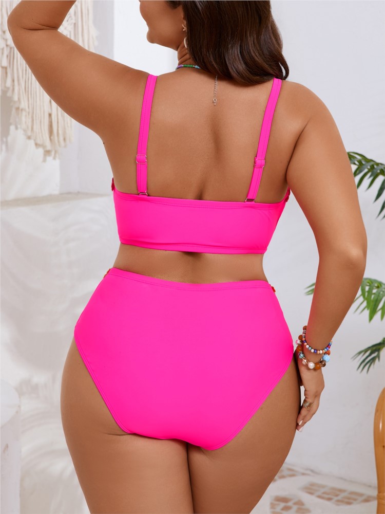 Plus Size High Waist Bikini Wo - Bikini Set Push Up review and price