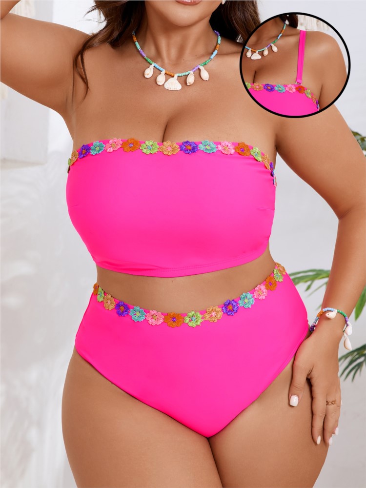 Plus Size High Waist Bikini Wo - Bikini Set Push Up review and price