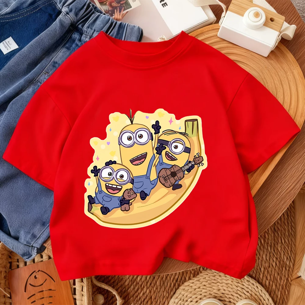 Childrens Minions Graphic Tee  - Soft Summer Yellow Clothing review and price