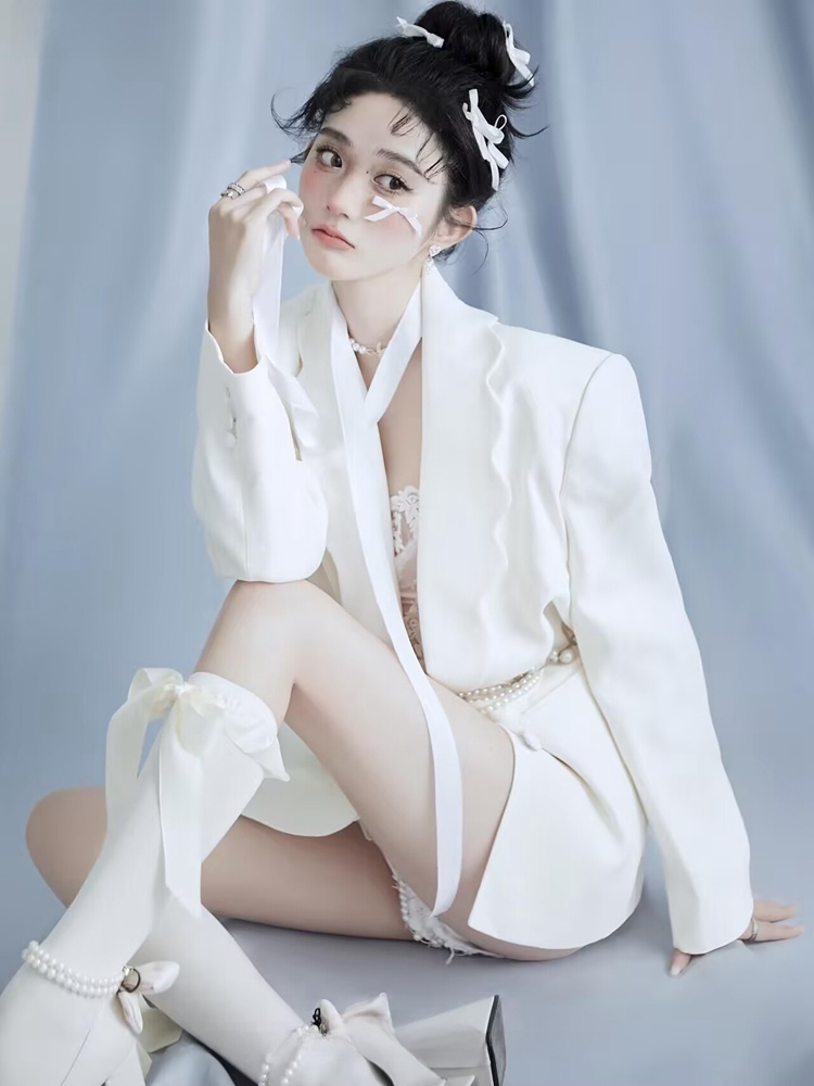Studio Photography Suit White  - Summer Clothing Girls review and price