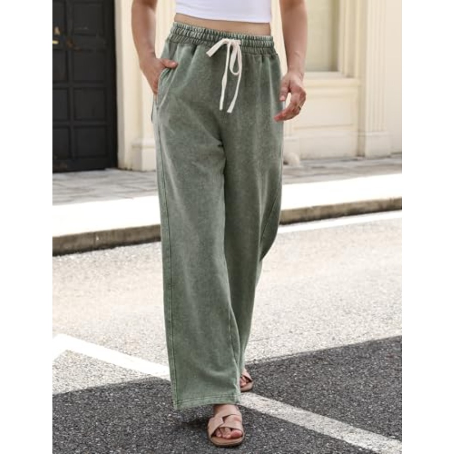 Gihuo Womens Baggy Sweatpants  - Palazzo Pant Wide review and price