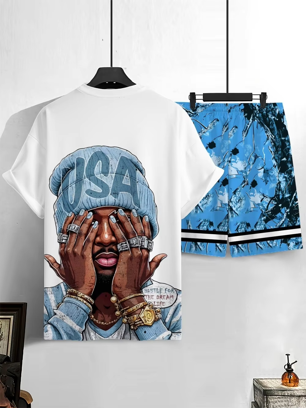 Men's Summer New USA Letter Pa - Summer Quotes review and price