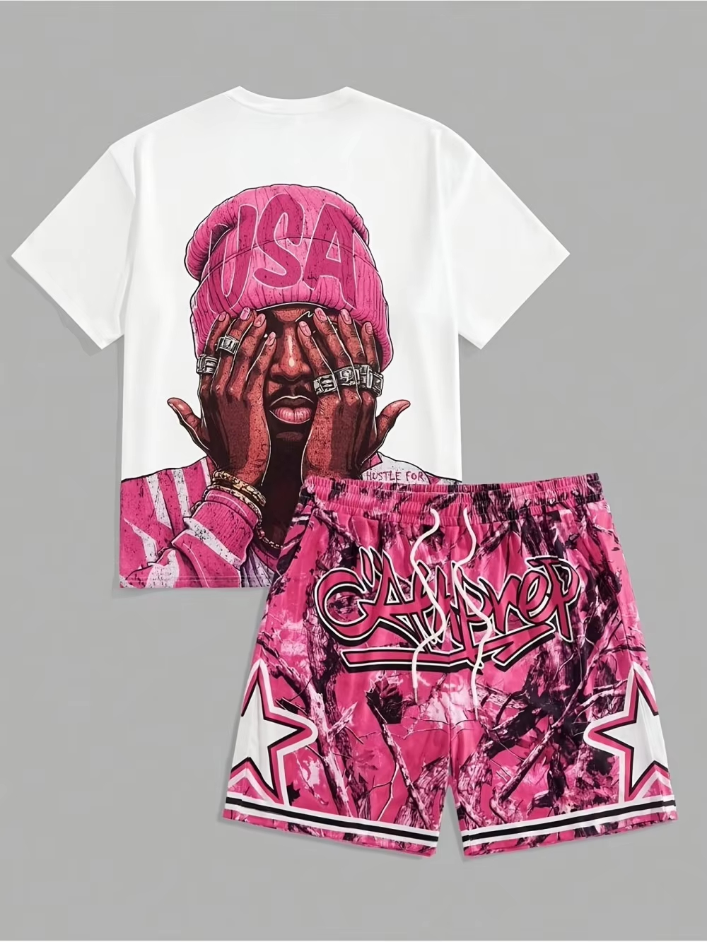 Men's Summer New USA Letter Pa - Summer Quotes review and price