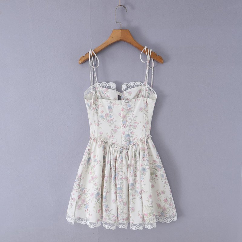 XNWMNZ High Quality  2026 New  - Sundress Midi Floral review and price