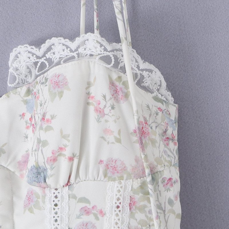 XNWMNZ High Quality  2026 New  - Sundress Midi Floral review and price