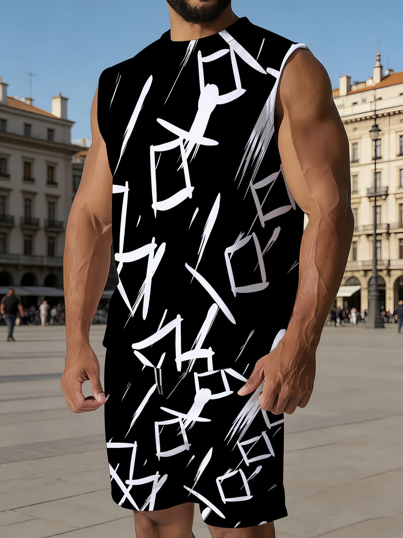 Men's Compression Tank Top and - Summer Clothing review and price