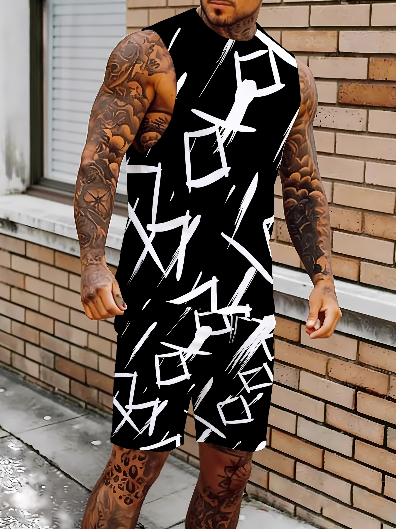 Men's Compression Tank Top and - Summer Clothing review and price