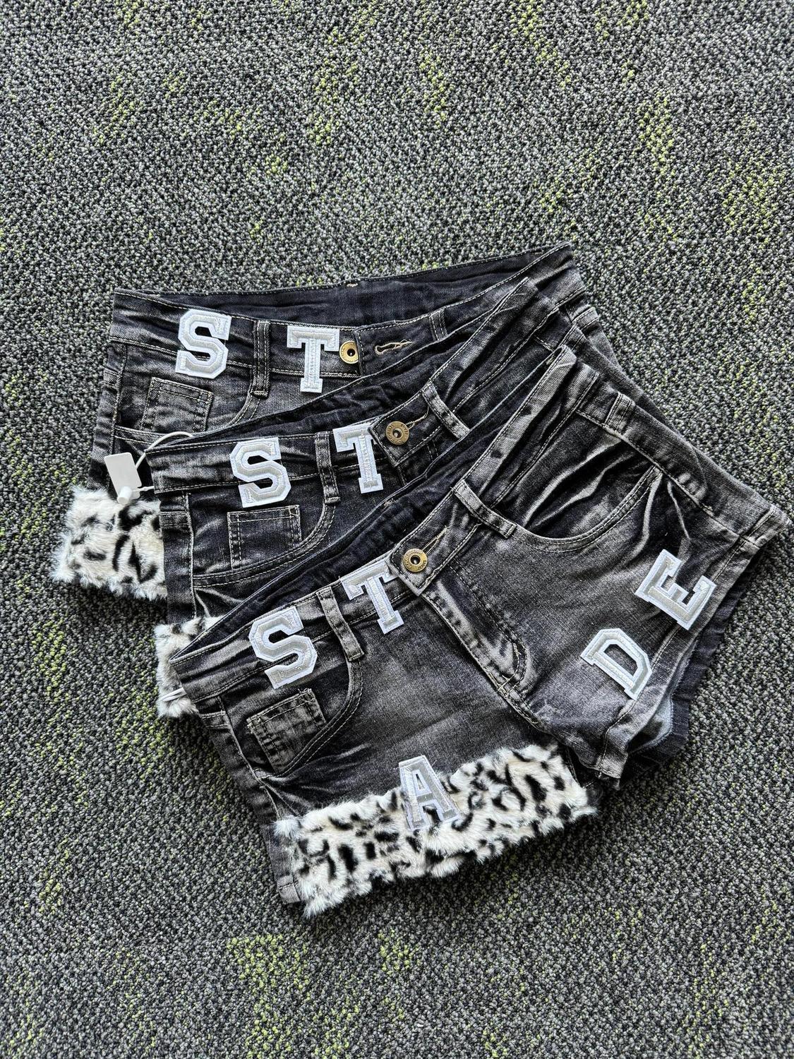 Y2k Embroidered Patch Denim Sh - Summer Clothing Girls review and price
