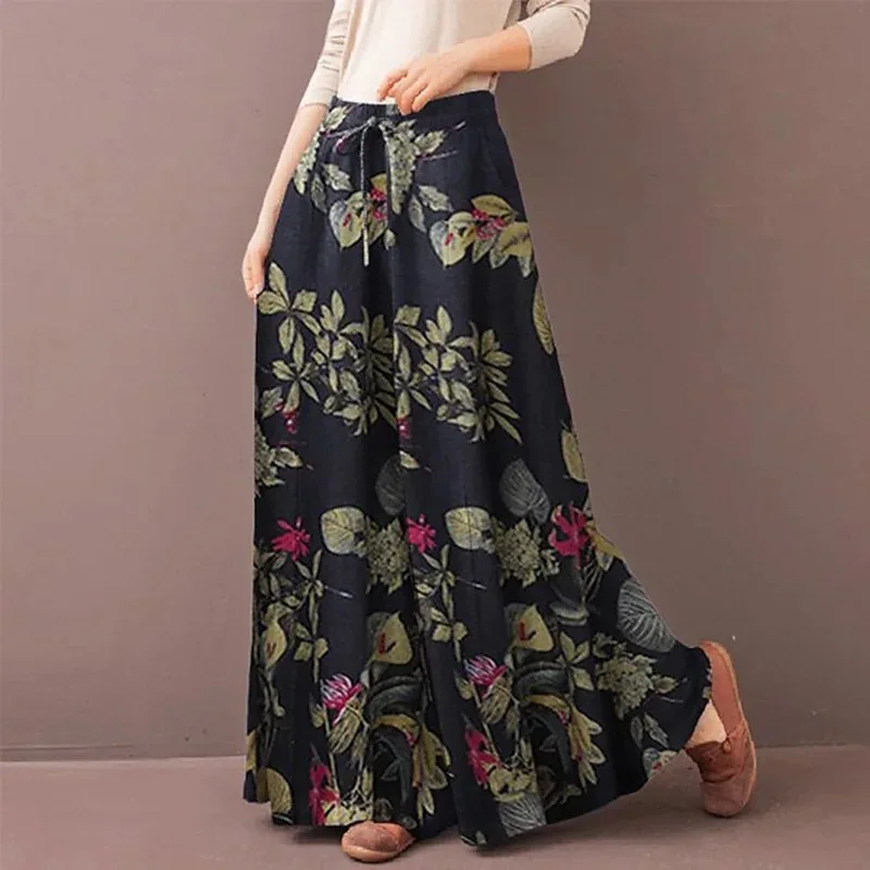 Boho Floral Wide Leg Pants Wom - Palazzo Pant Wide review and price