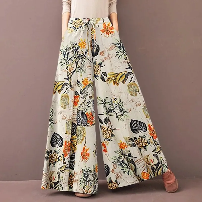 Boho Floral Wide Leg Pants Wom - Palazzo Pant Wide review and price