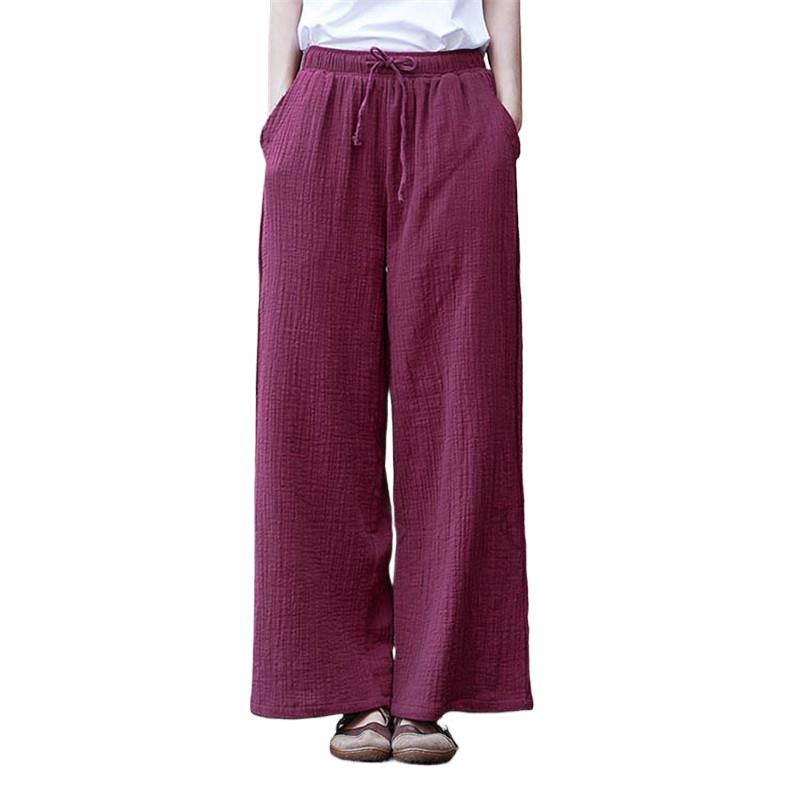 Fashion Lace-up Wide Leg Pants - Palazzo Pant Wide review and price