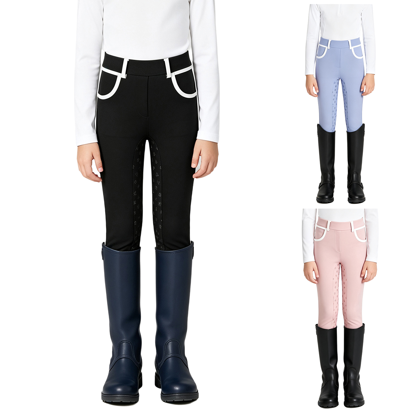 Children Girls Horse Riding Sp - Summer Equestrian Clothing review and price
