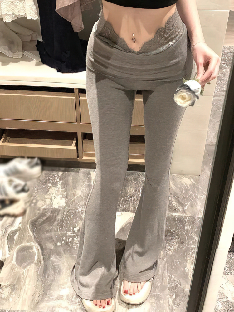 Lace Sport Wide leg High waist - Palazzo Pant Wide review and price