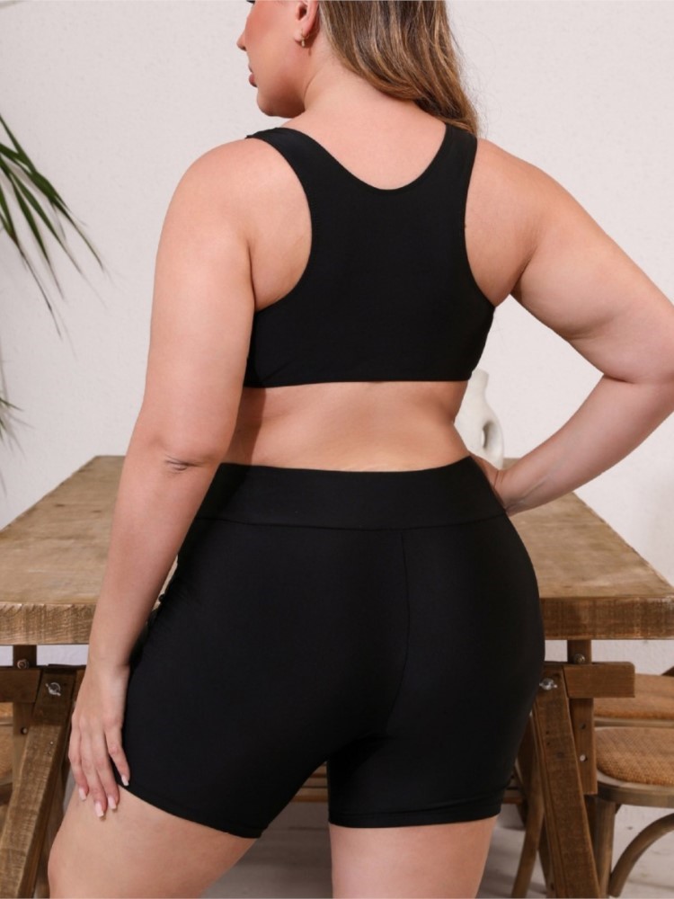 XL-5XL Plus Size High Waist Bi - Bikini Set Push Up review and price