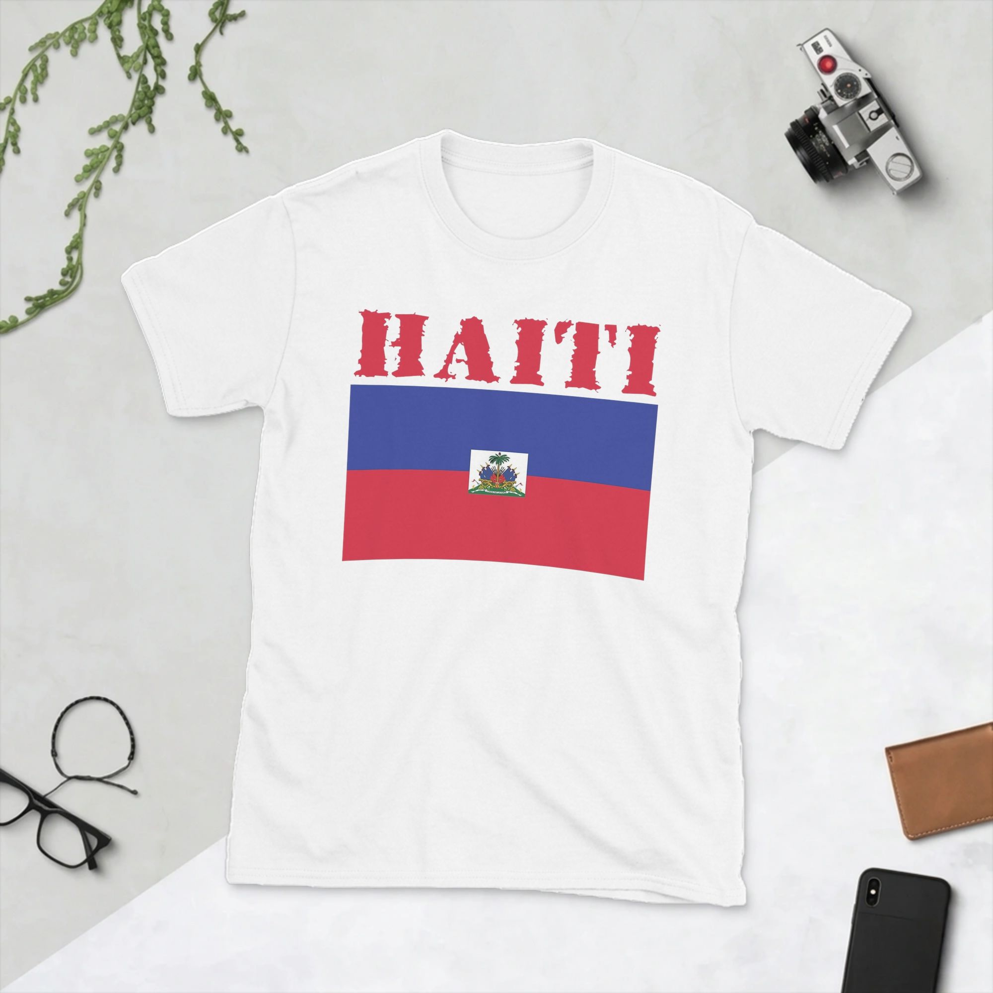Men T-Shirt Haiti Flag Fashion - Summer Clothing Ideas review and price
