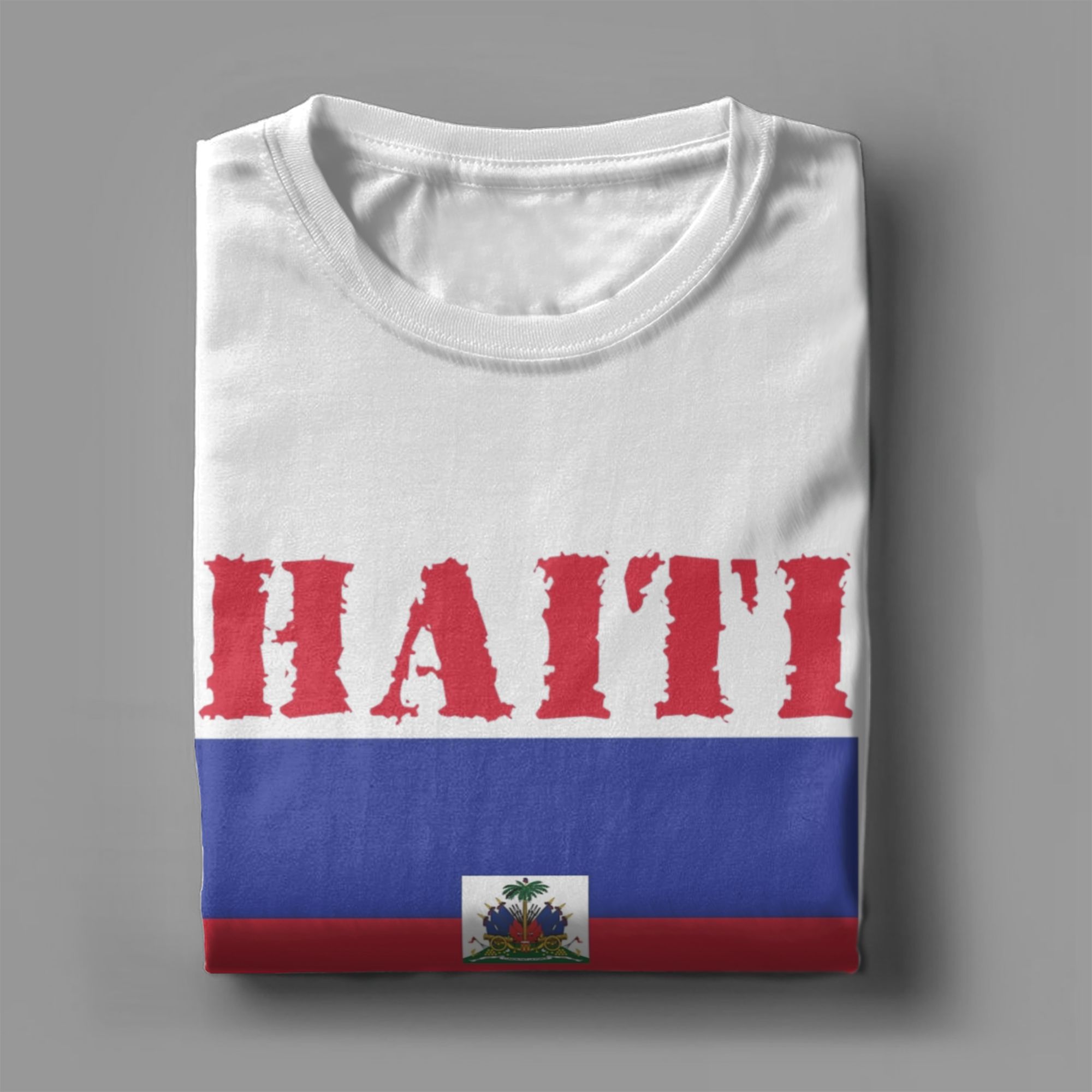Men T-Shirt Haiti Flag Fashion - Summer Clothing Ideas review and price