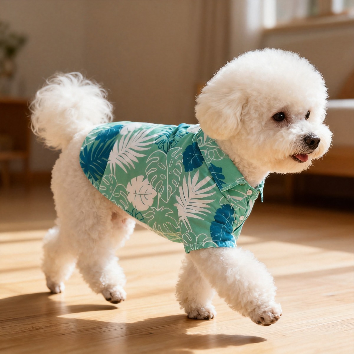 Cat Flower Shirt, Lightweight  - Summer Dog Clothing review and price