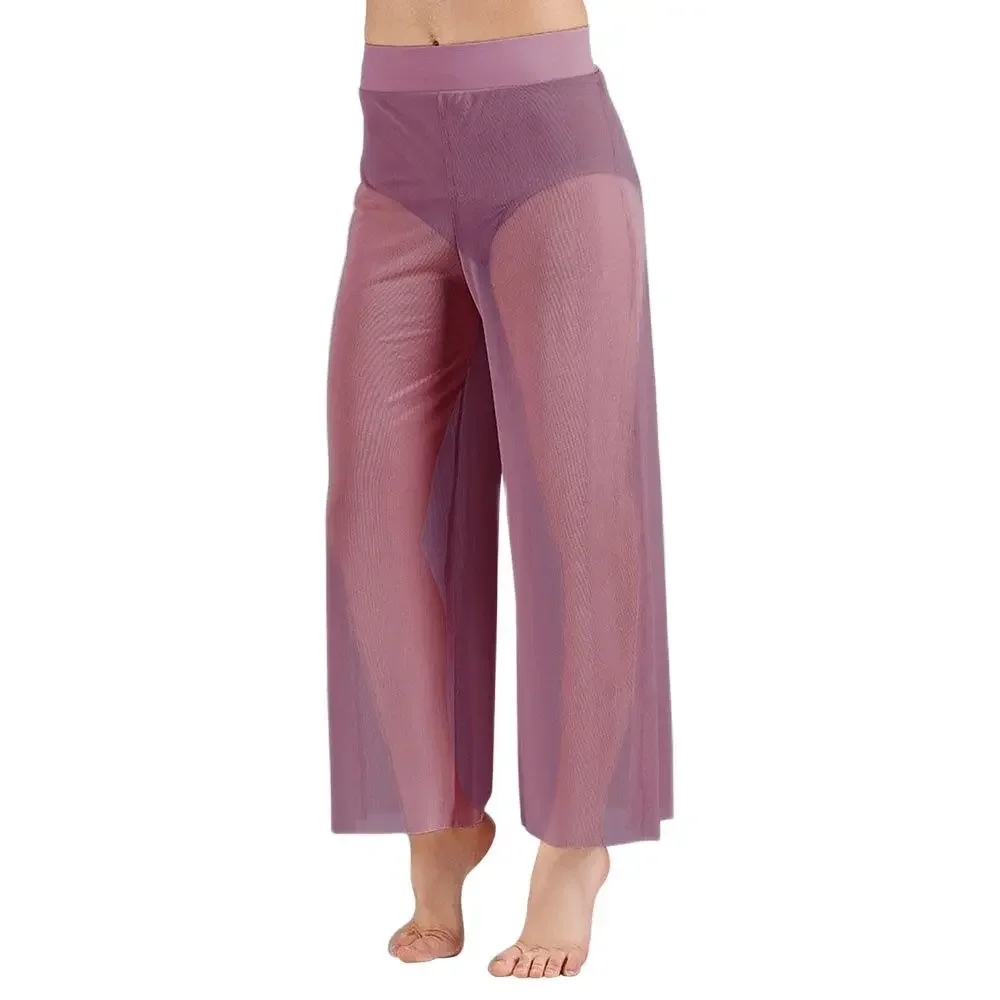 Lyrical Mesh Wide Leg Pants Mo - Palazzo Pant Wide review and price