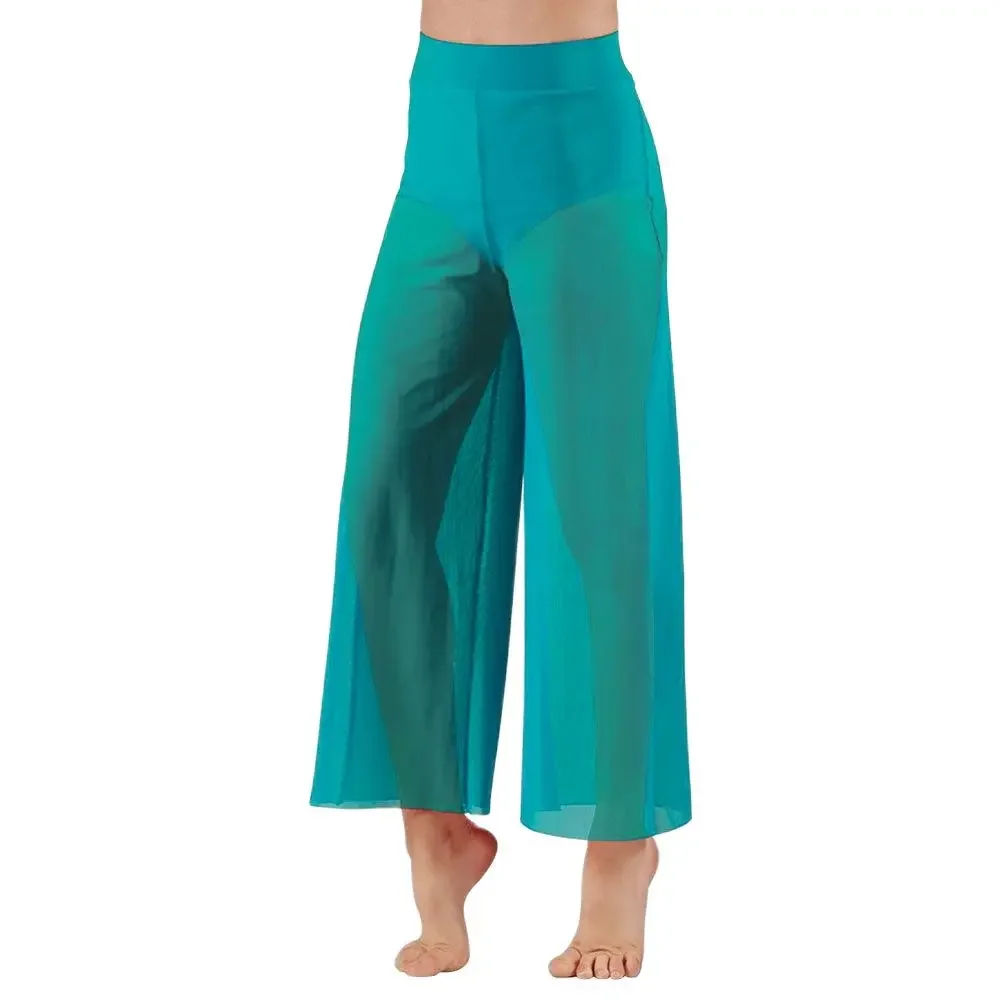 Lyrical Mesh Wide Leg Pants Mo - Palazzo Pant Wide review and price