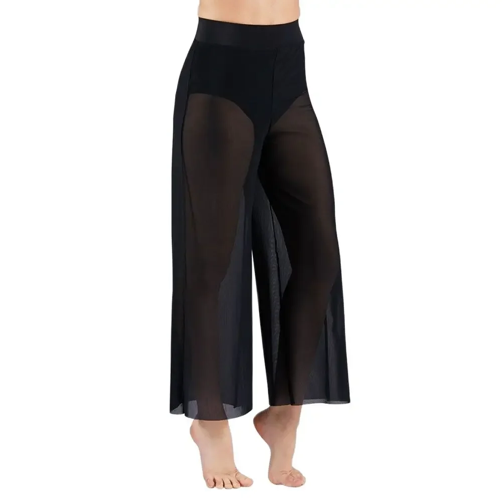 Lyrical Mesh Wide Leg Pants Mo - Palazzo Pant Wide review and price