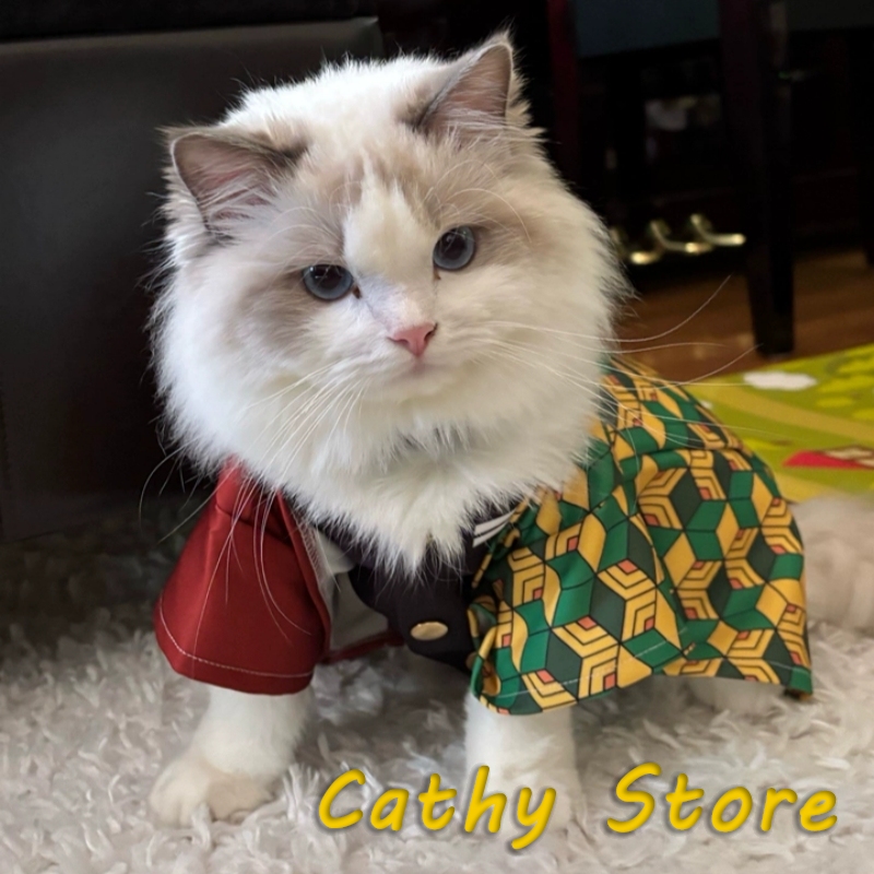 Demon Slayer Zenitsu Pet Cloth - Summer Dog Clothing review and price