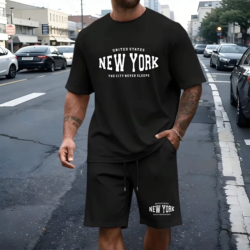 Summer Men's T-Shirt Set Casua - Summer Quotes review and price