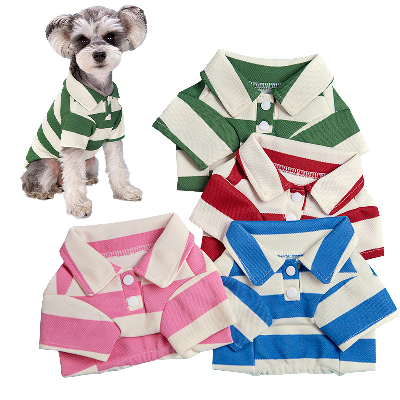 Pet Dog Polo Shirt Summer Dog  - Summer Dog Clothing review and price