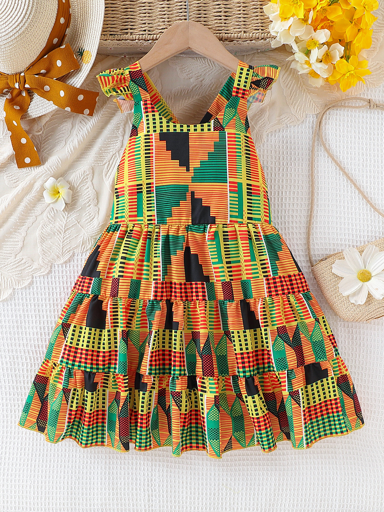 Girls summer African bohemian  - Summer Clothing Girls review and price