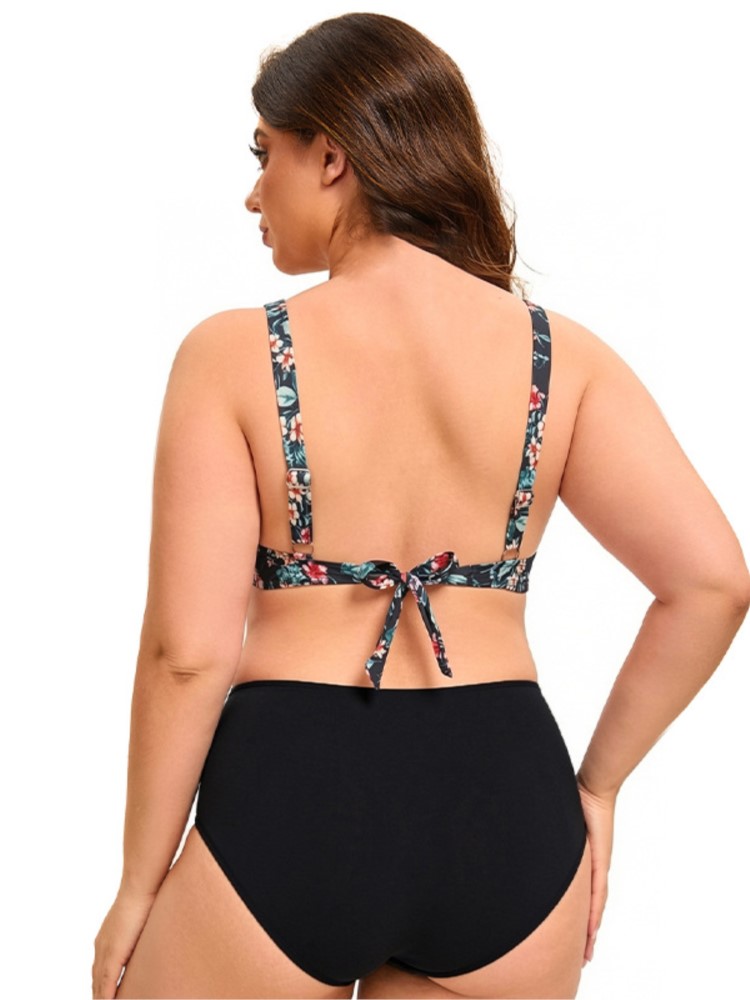 Plus Size High Waist Bikini Wo - Bikini Set Push Up review and price