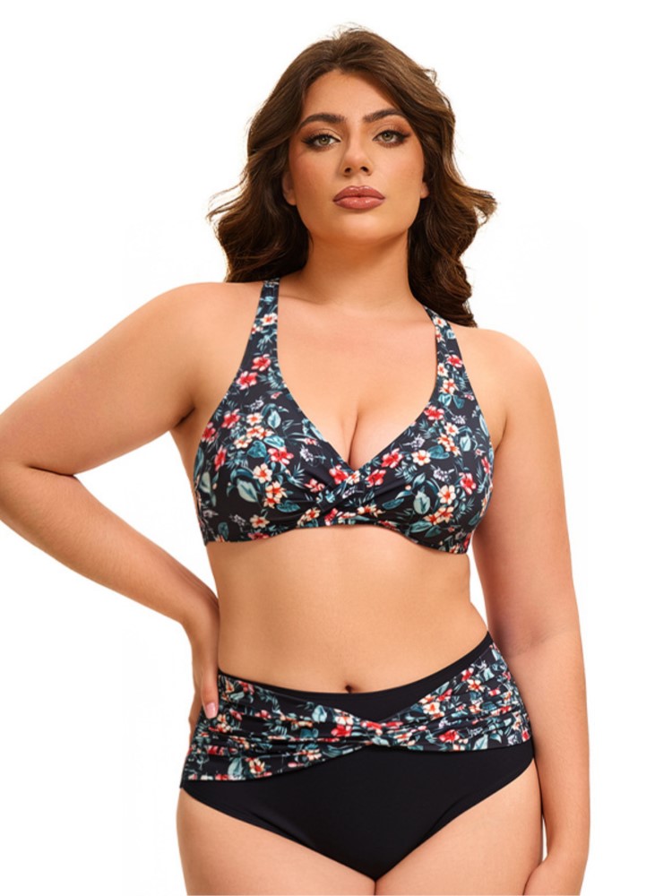 Plus Size High Waist Bikini Wo - Bikini Set Push Up review and price