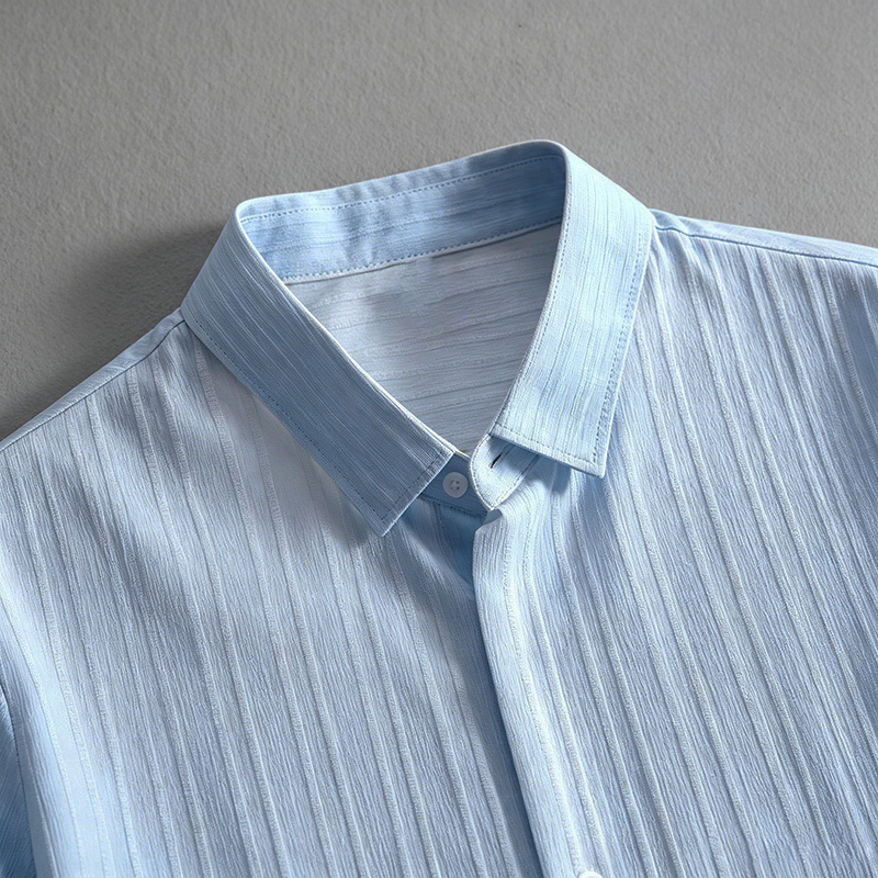 2026 New Men Vertical Wrinkle  - Summer Clothing Sets Men review and price