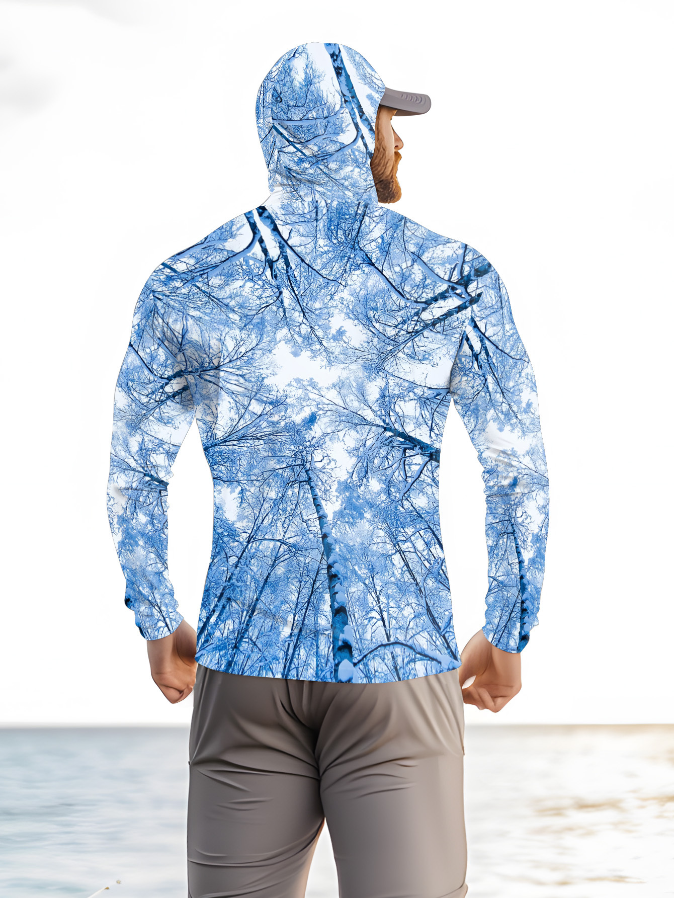 Fishing hooded sweatshirt men' - Summer Clothing review and price