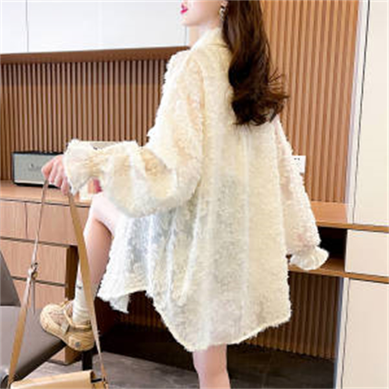 Female Korean Loose Lace Sun P - Summer Clothing Drop review and price