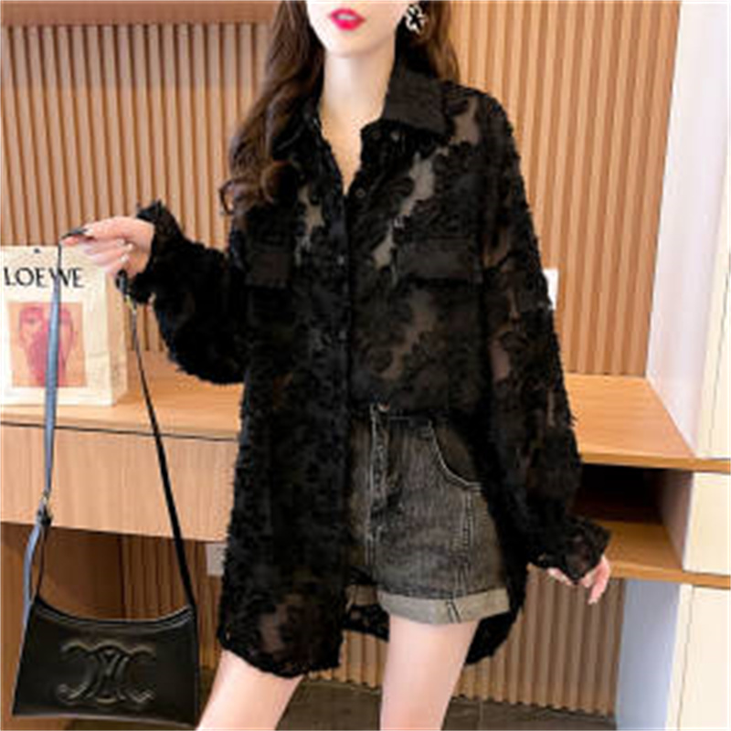 Female Korean Loose Lace Sun P - Summer Clothing Drop review and price