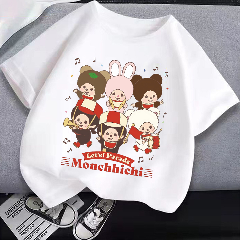 MONCHHICHI Short Sleeve T Shir - Summer Clothing Girls review and price