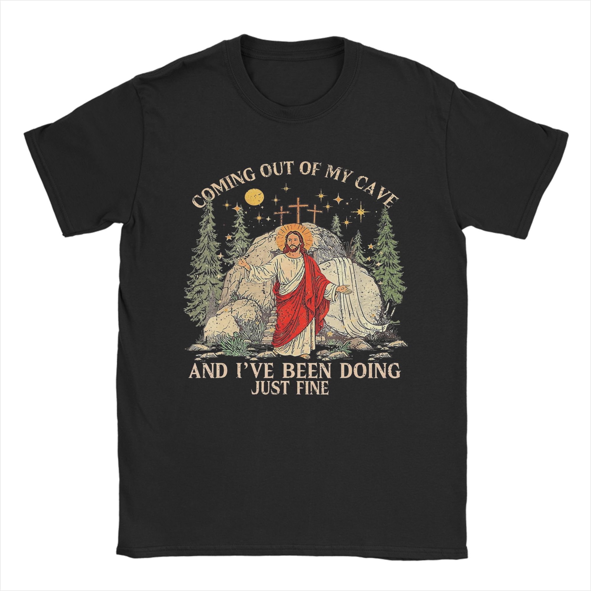 Jesus Coming Out Of My Cave T  - Summer Clothing Ideas review and price