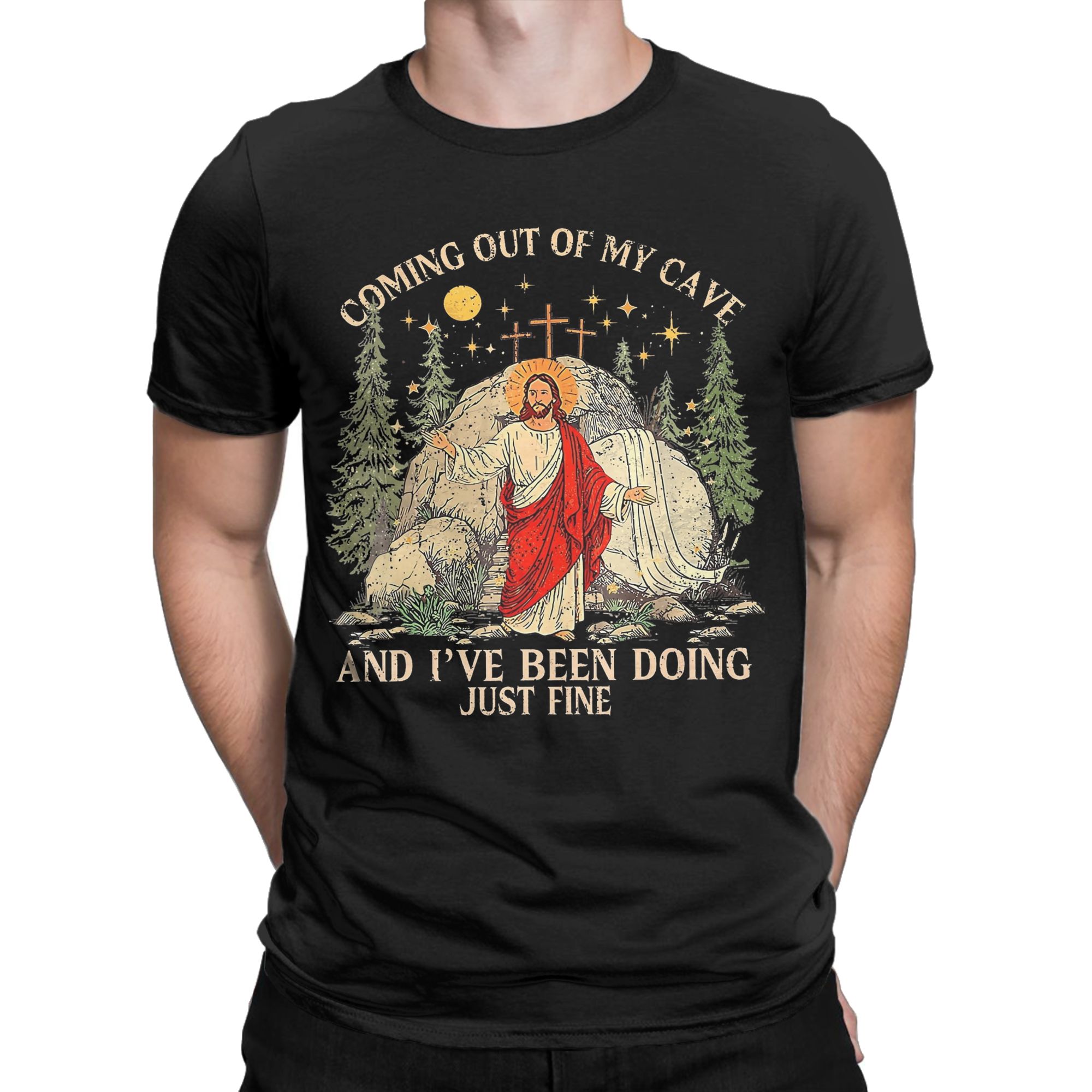 Jesus Coming Out Of My Cave T  - Summer Clothing Ideas review and price