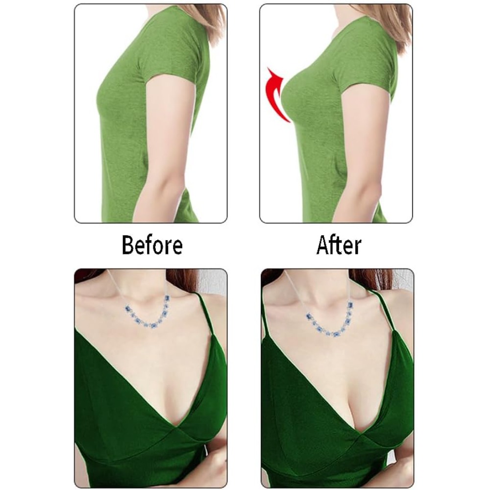 Silicone Bra Inserts, Triangle - Bikini Set Push Up review and price