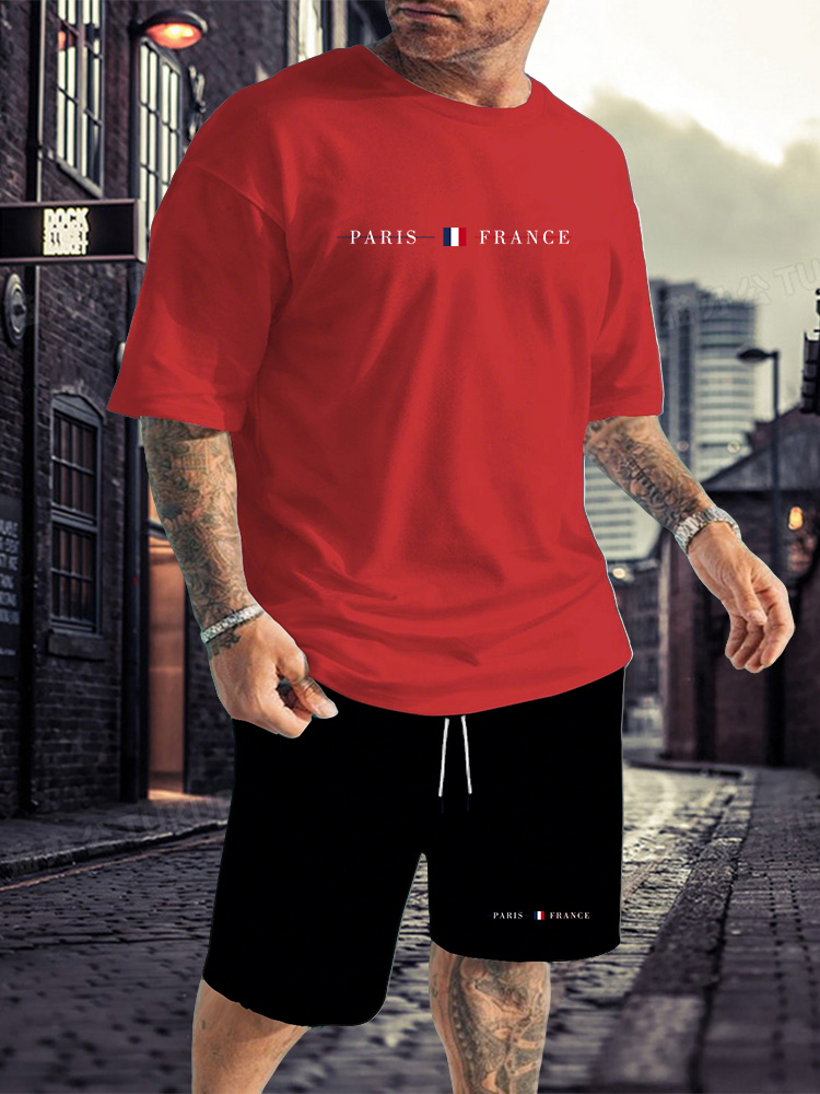 Men's Tracksuit 2 Piece O-neck - Summer Quotes review and price