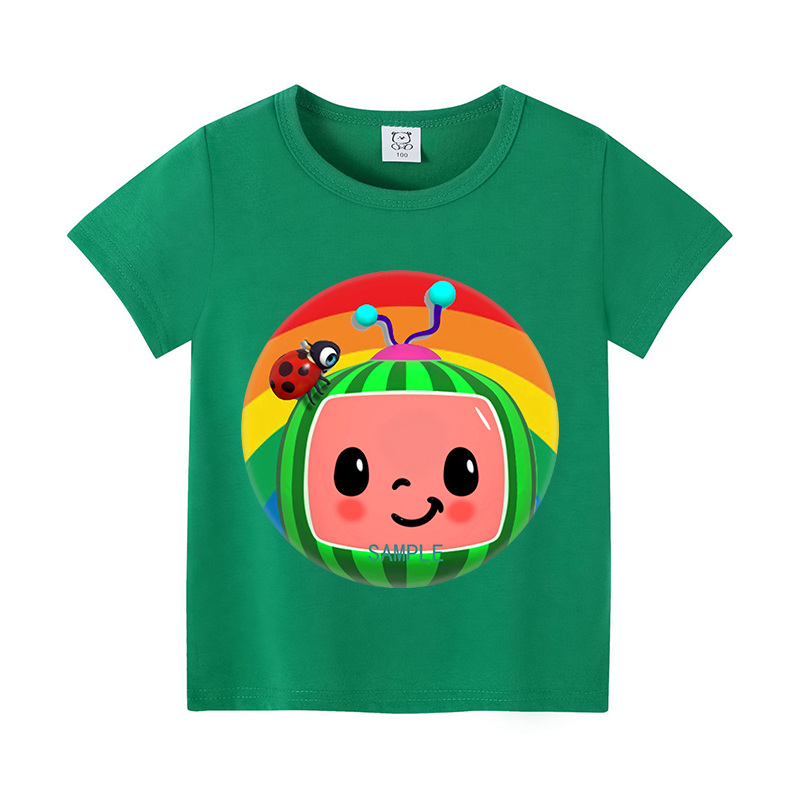 Cocomelons Baby T-Shirts Anime - Summer Clothing Girls review and price
