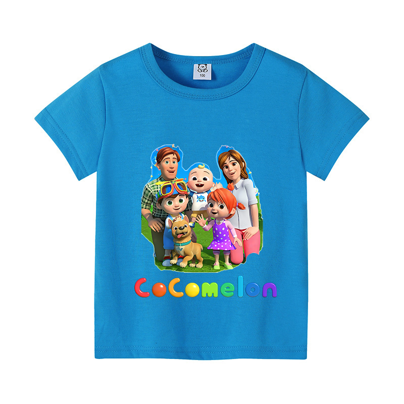 Cocomelons Baby T-Shirts Anime - Summer Clothing Girls review and price