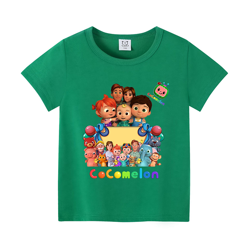 Cocomelons Baby T-Shirts Anime - Summer Clothing Girls review and price