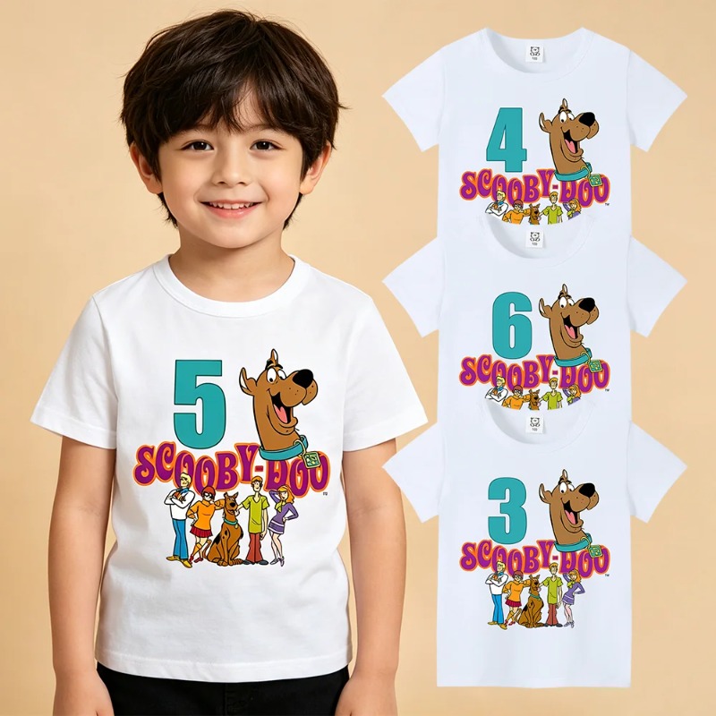 Scooby-Doo Birthday Number Tee - Summer Clothing Baby Boy review and price