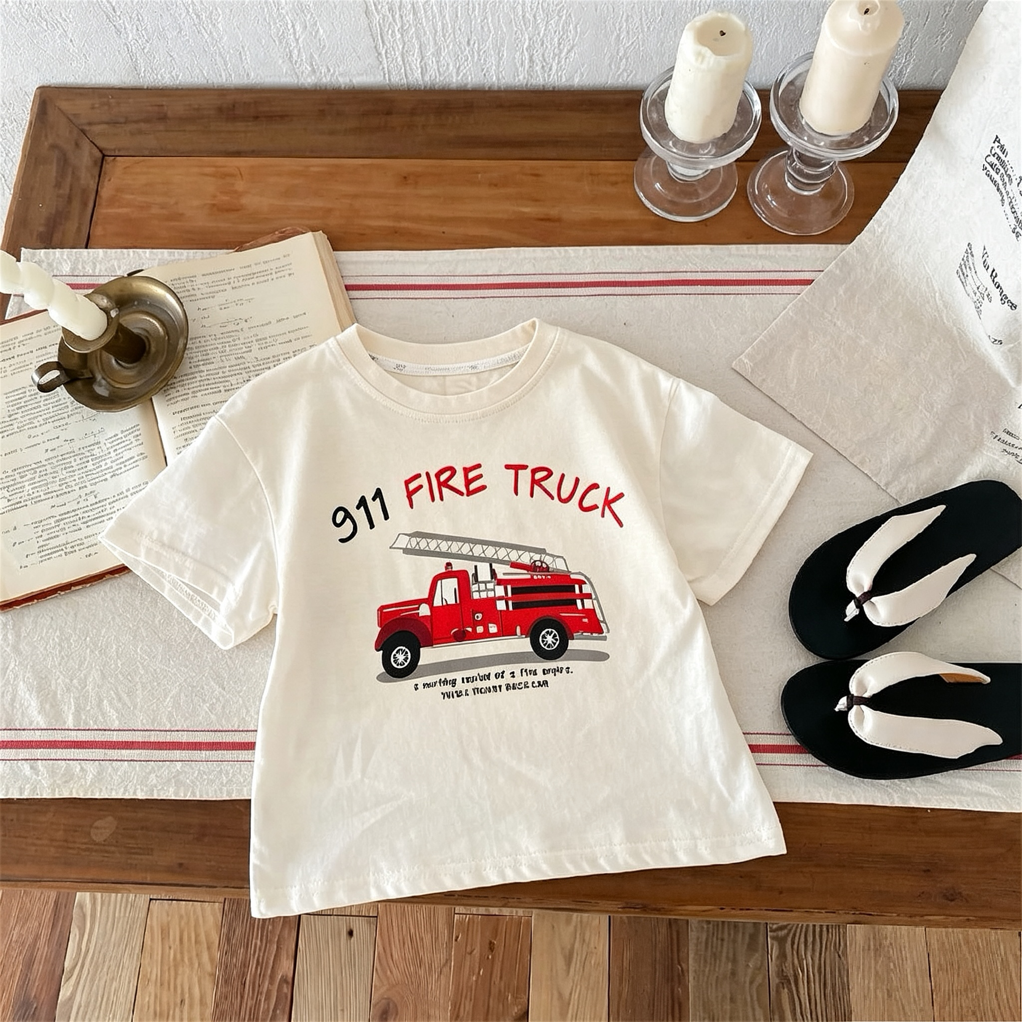 Printed Car Boys Girls T-shirt - Summer Clothing Boutiques review and price