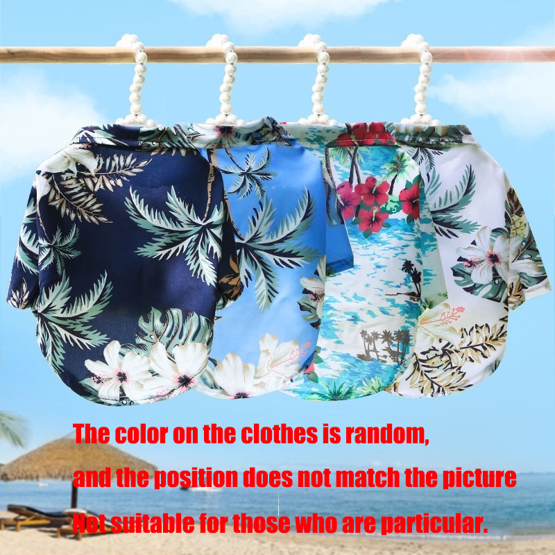 Hawaiian Style Pet Dog Clothe  - Summer Dog Clothing review and price